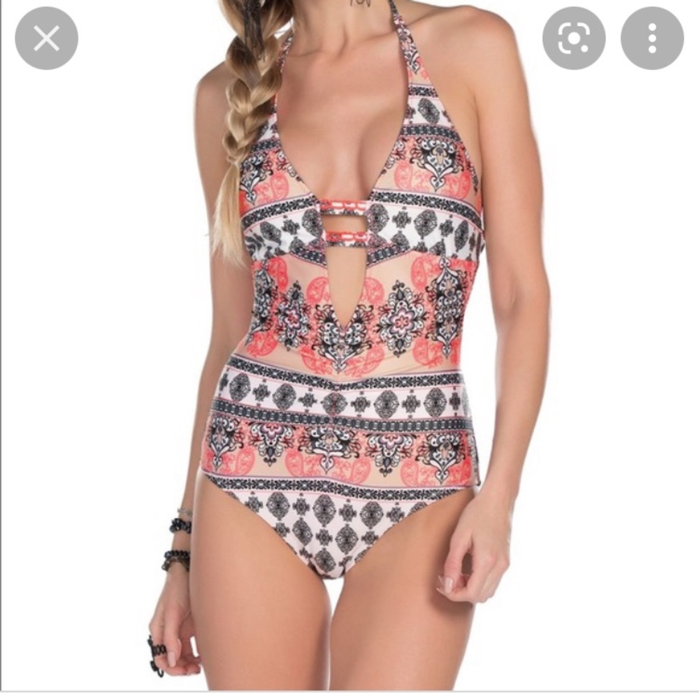 Becca | Halter 1-piece Swimsuit 721067 Belly Dancer
